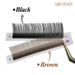 Abonnie 5D Flower Lashes Spikes Eyelash Extensions Fluffy Volume Fans Wispy Lash Premade