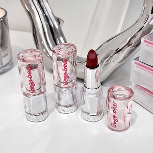 Gege Bear High Quality Light Translucent Water Gloss Lipstick Customizable Color and Logo Fashion Style