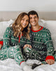 PASUXI Christmas Pajamas Mommy and Me Elk Print Family Pajamas Matching Set Suits Father Mother Kids Homewear Sleepwear Clothes