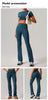 High-Waist Flare Yoga Naked Feel Stretchy Breathable Fitness Leggings Sports Yoga Pants Gym Slimming Workout Outfit Activewear
