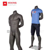 Male Fiberglass Headless Standing Full Body  Big Muscle Mannequin  for Sale