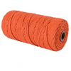 Hot Sale  4mm Diameter 100 Meters Long Cotton Polyester Strings Rope Macrame Braided Cord for Knitt