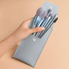Factory Hot Sale 8 Pcs Mini Cute Travel Makeup Brushes Portable Cosmetics Soft Hair Makeup Brush Set Beauty Tools