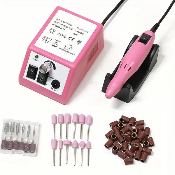 Professional High-power Electric Nail Drill Gel Cuticle Remover Pedicure Machine Nail Art Manicure