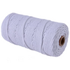 Hot Sale  4mm Diameter 100 Meters Long Cotton Polyester Strings Rope Macrame Braided Cord for Knitt
