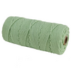 Hot Sale  4mm Diameter 100 Meters Long Cotton Polyester Strings Rope Macrame Braided Cord for Knitt