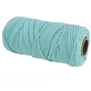 Hot Sale  4mm Diameter 100 Meters Long Cotton Polyester Strings Rope Macrame Braided Cord for Knitt