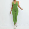 PASUXI Wholesale Custom Sports Bodysuits Jumpsuits for Women Backless One-Piece Gym Fitness Activewear Bodycon