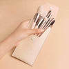 Factory Hot Sale 8 Pcs Mini Cute Travel Makeup Brushes Portable Cosmetics Soft Hair Makeup Brush Set Beauty Tools