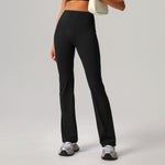 High-Waist Flare Yoga Naked Feel Stretchy Breathable Fitness Leggings Sports Yoga Pants Gym Slimming Workout Outfit Activewear