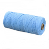 Hot Sale  4mm Diameter 100 Meters Long Cotton Polyester Strings Rope Macrame Braided Cord for Knitt