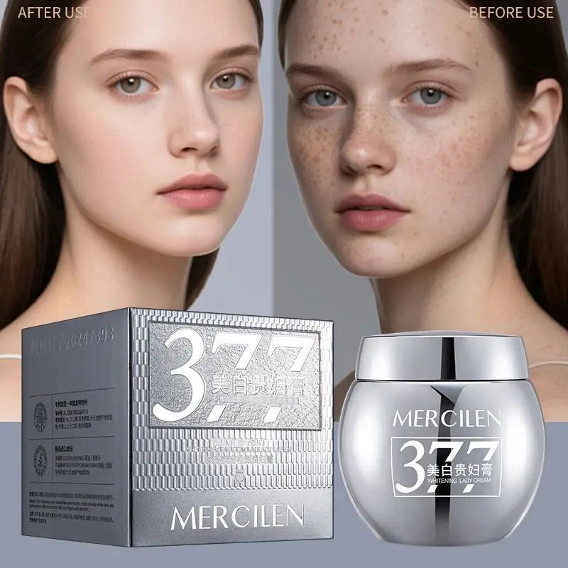 Free Sample MERCILEN Whitening Cream Strong Removal Freckle Sunburn Spots Pigment Melanin Natural Whitening Freckle Cream